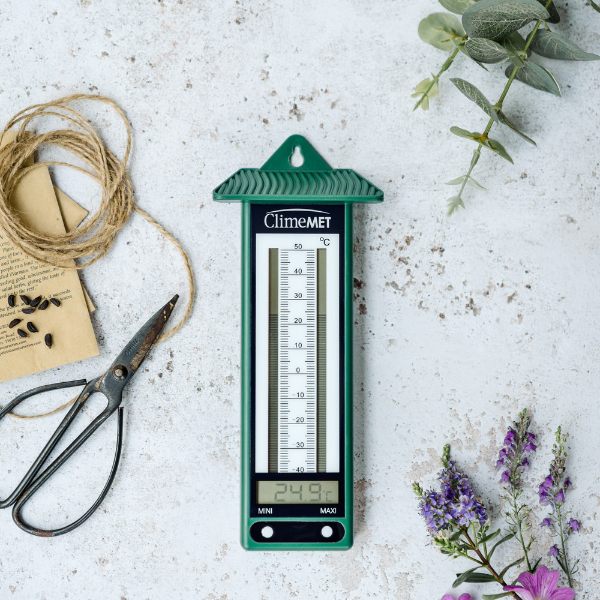 dial 5 max/min thermometer greenhouse thermometer